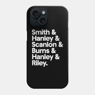 Classic Early The Fall Line-Up Names List Design Phone Case