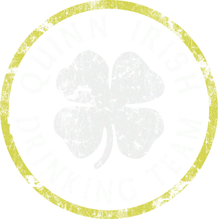 Quinn Irish Drinking Team Magnet