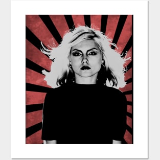 Debbie Harry Newspaper On Glass Print