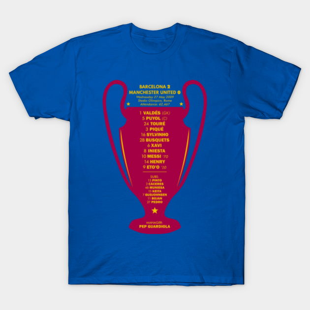 barcelona 2009 shirt