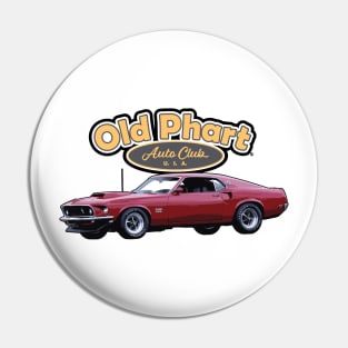 Old Phart Auto Club - Mustang Pin