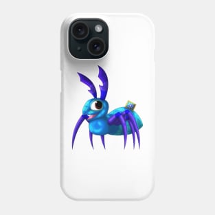 Desert Raisant: Blue Phone Case