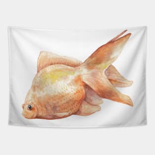 Watercolor Goldfish Tapestry