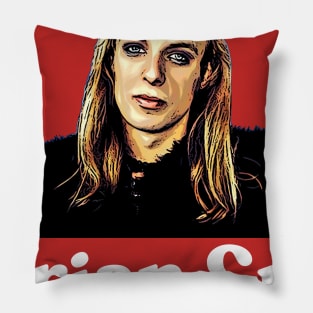 Brian Eno / Retro Design Pillow