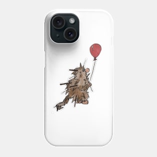 Precarious Porcupine and Balloon Phone Case