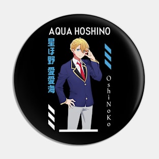 Aqua Hoshino Pin