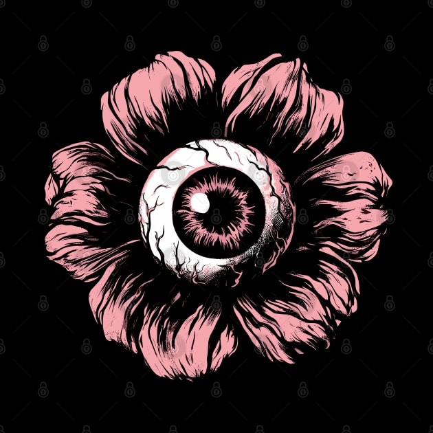 Flower eyeball trippy by Evgmerk