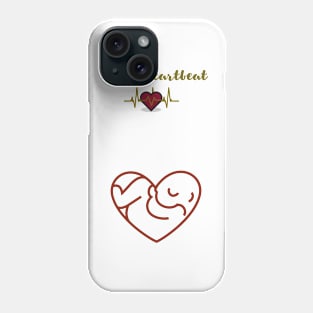 First heartbeat Phone Case