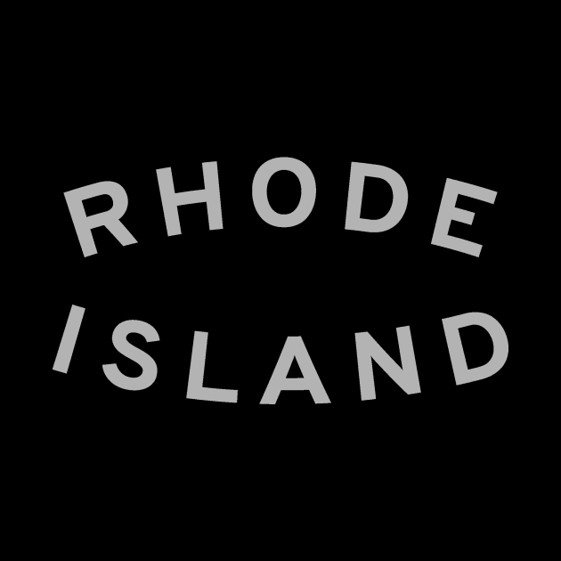 Rhode Island Typography by calebfaires