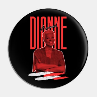 Dionne warwick///70s retro style Pin