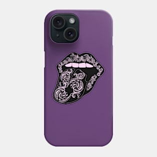 Gothic Mouth Art Phone Case