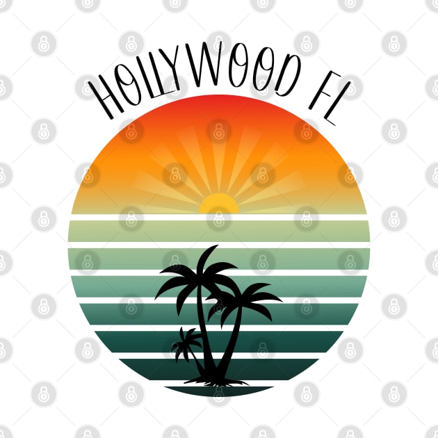 Hollywood Florida Sunrise by TeeShop Designs