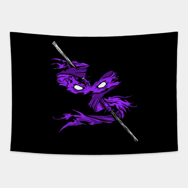 Violet Vengeance Tapestry by TwistMedia