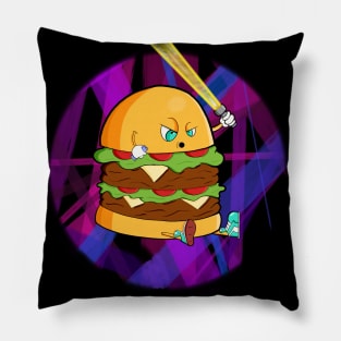 The Lost Burger Pillow