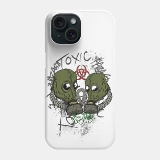 Toxic Biohazard Doomsday Couples Phone Case