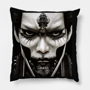 Evil Samurai Warlord Pillow