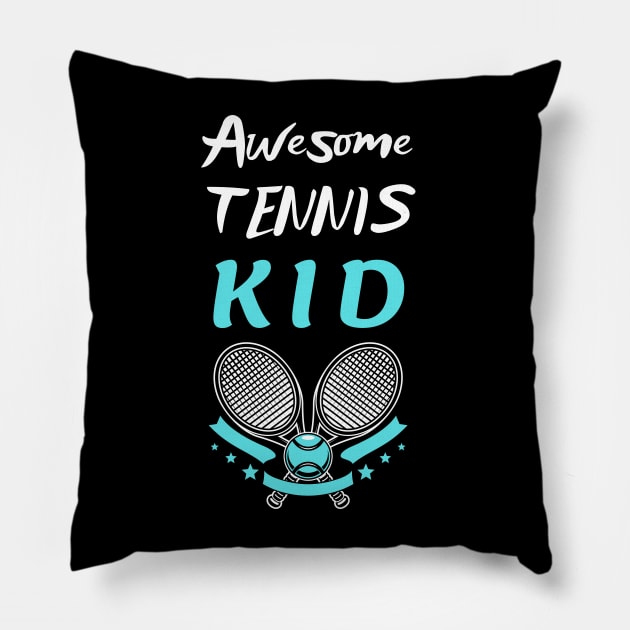 US OpenTennis Kid Racket and Ball Pillow by TopTennisMerch