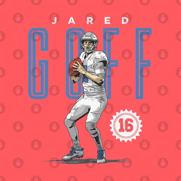 Jared Goff Detroit Card by ClarityMacaws