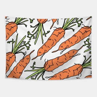 Crunchy Carrots Tapestry