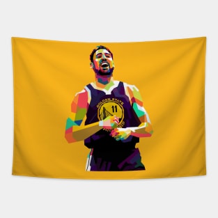 Klay Thompson WPAP Tapestry