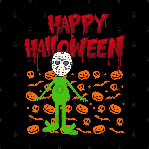 Happy Halloween Alien X Jason by MAii Art&Design