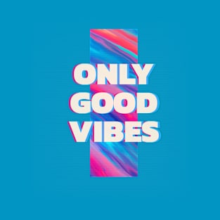 Only Good Vibes Retro T-Shirt