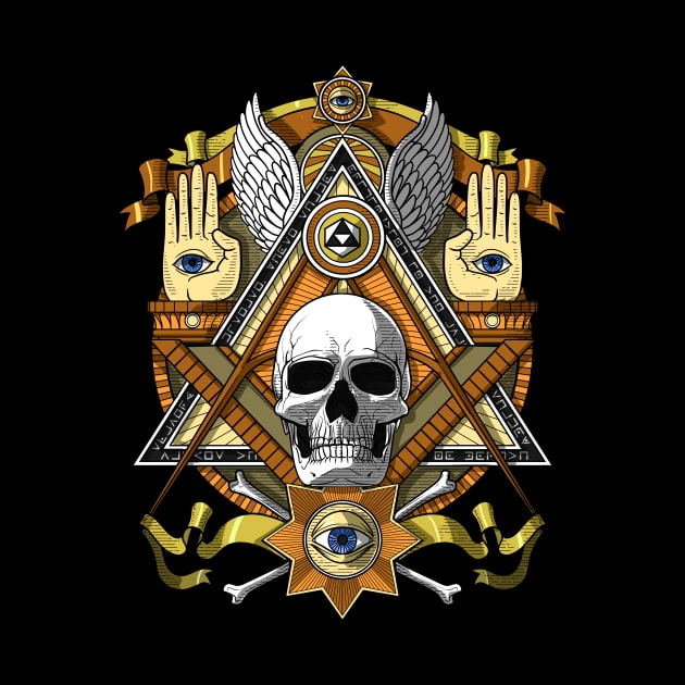 Masonic Skull by underheaven