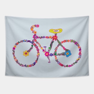 Bike Flourish Tapestry