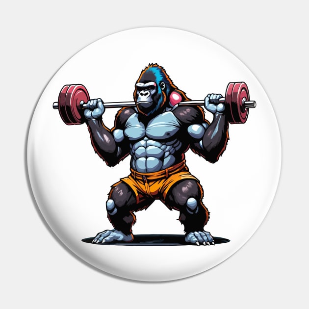 Deadlift Gorilla Pin by Racun the Brand