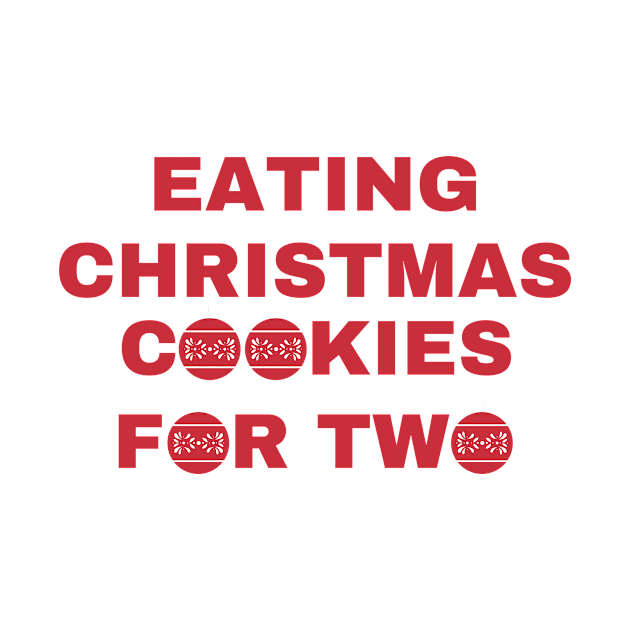 Eating Christmas Cookies For Two by Designed By Poetry