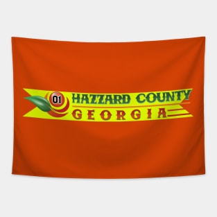 Hazzard County, Georgia - The Dukes of Hazzard Tapestry