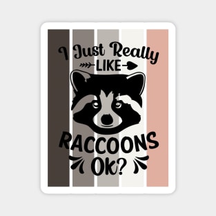 I just really like Raccoons, ok? Magnet