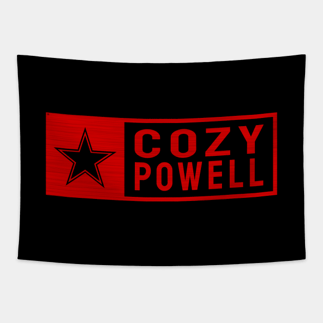 Cozy Powell Music D27 Tapestry by Onlymusicians