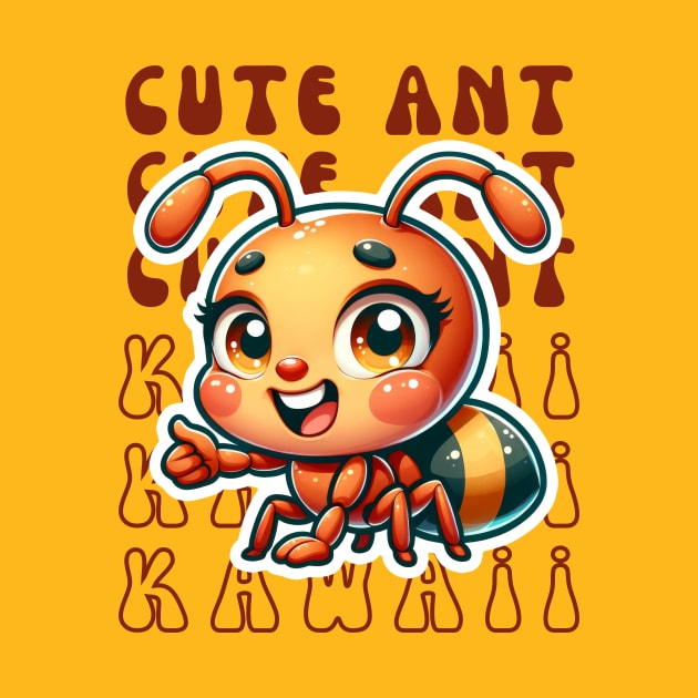 Kawaii Ant by TranquilAsana