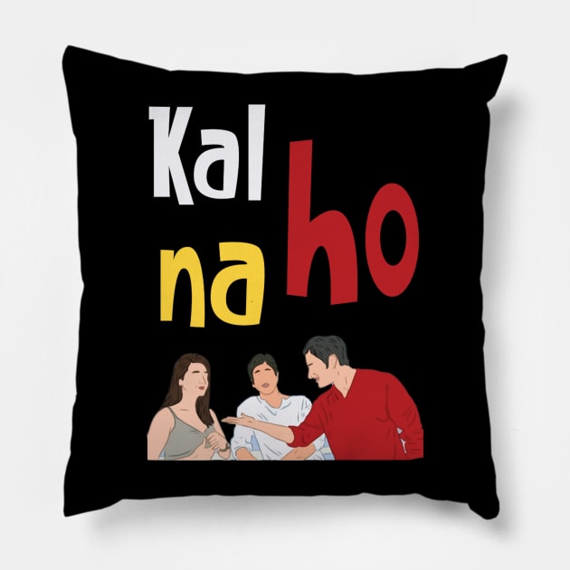 Famous Bollywood Movie Poster Pillow by JammyPants