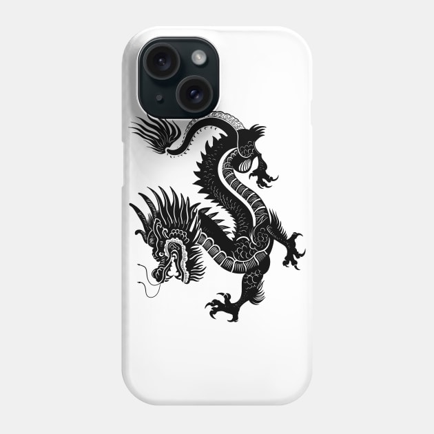 Traditional Dragon Phone Case by Stupiditee