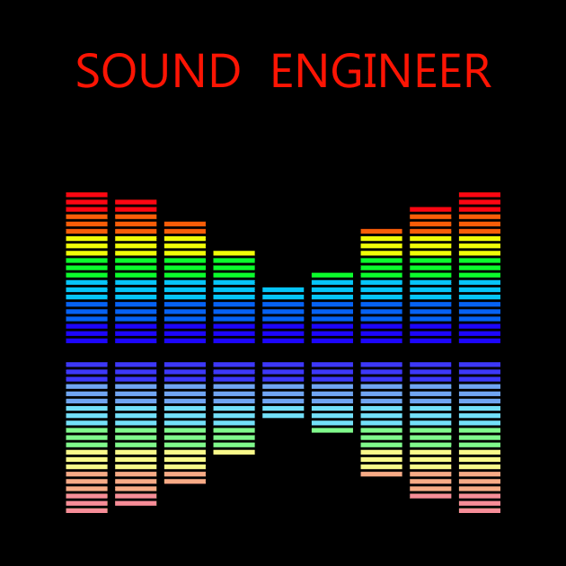 Best design sound engineer audio engineering by PrisDesign99