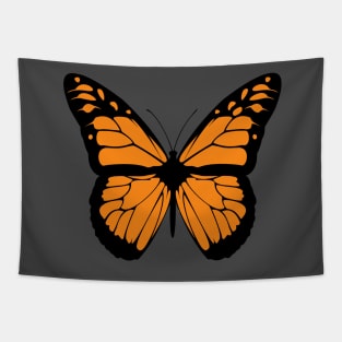 THE ORANGE BUTTERFLY Tapestry