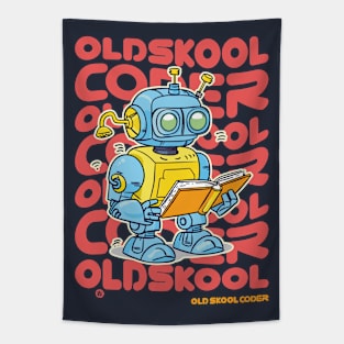 Old Skool Coder Tapestry