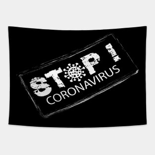 corona virus stop Tapestry