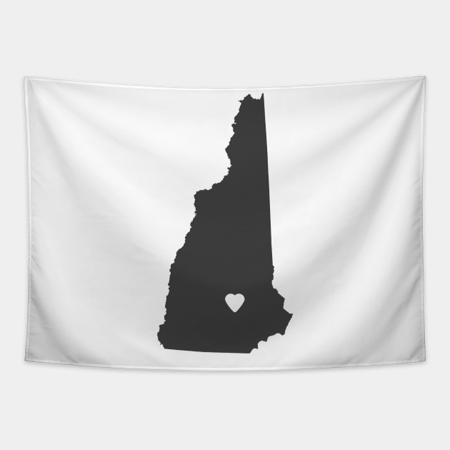 New Hampshire Love Tapestry by juniperandspruce