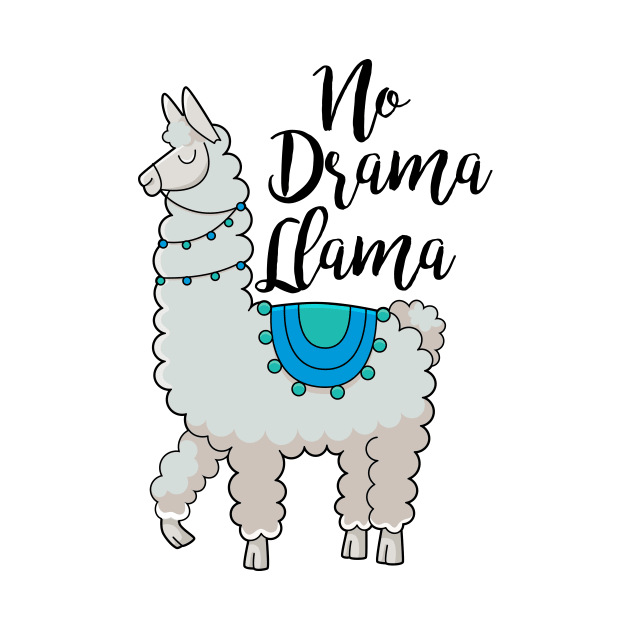 No Drama Llama by FontfulDesigns