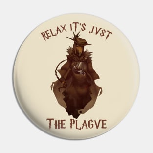 Vintage Plague Doctor Pin