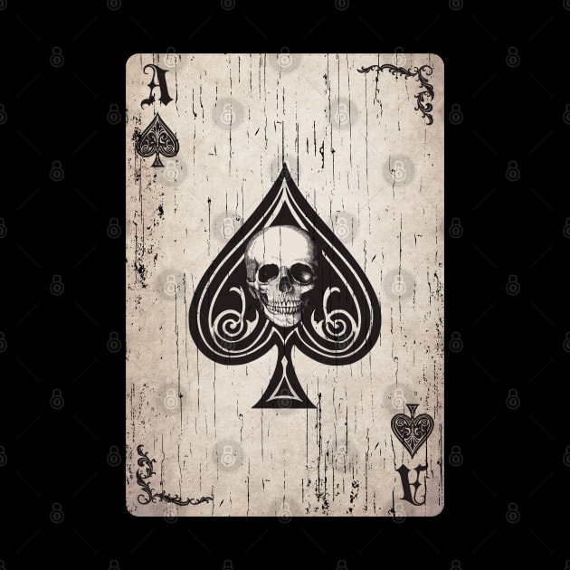 Ace of Spades Death Card by Beltschazar