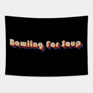 retro vintage Bowling For Soup Tapestry