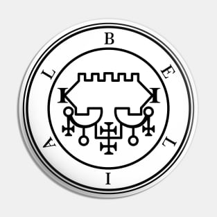 Seal Of Belial Pin