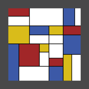 Inspired by Mondrian T-Shirt