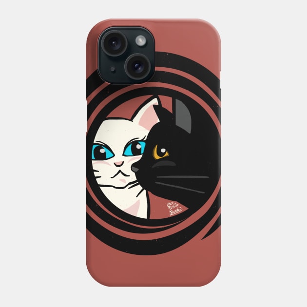 Cool cats Phone Case by BATKEI