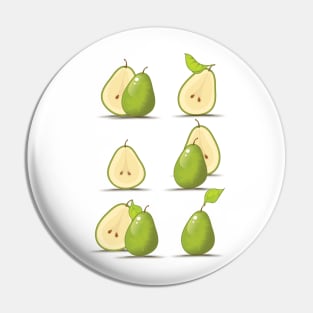 Pear Fruits Pin