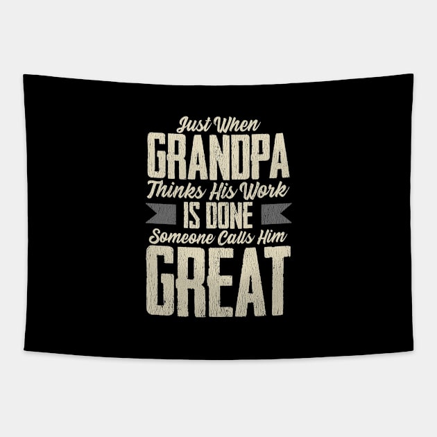 Great Grandpa Tapestry by creative